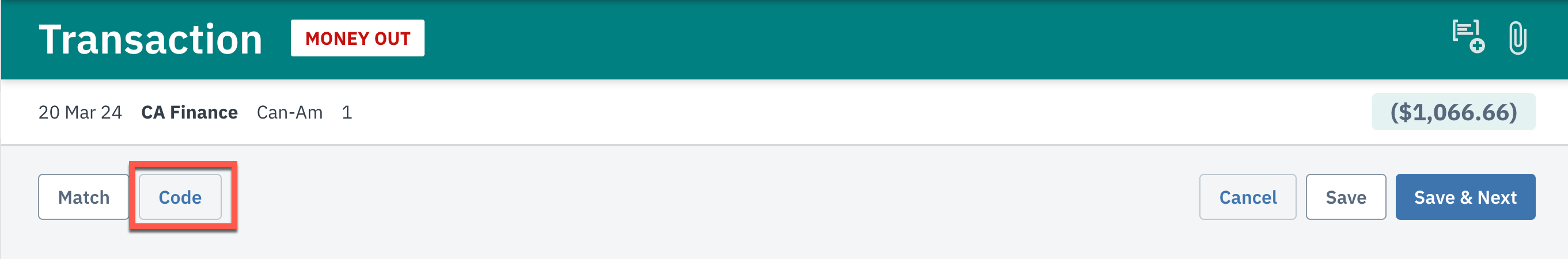 How to Code Bank Transactions